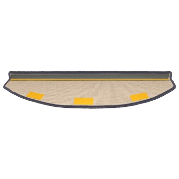 vidaXL Αυτοκόλλητα Ματ Σκαλοπατιών 15 τεμ. 80 x 24,5 x 3,5 εκ.