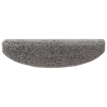 vidaXL Αυτοκόλλητα Ματ Σκαλοπατιών 15 τμχ. 80 x 24,5 x 3,5 εκ. Γκρι