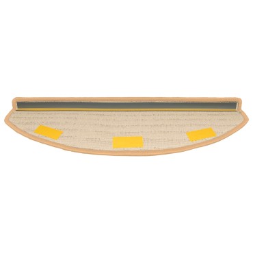 vidaXL Αυτοκόλλητα Ματ Σκαλοπατιών 15 τμχ. 80 x 24,5 x 3,5 εκ. Χρυσό
