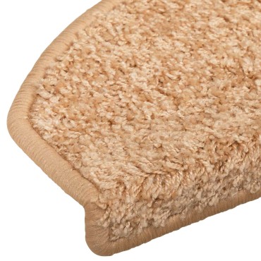 vidaXL Αυτοκόλλητα Ματ Σκαλοπατιών 15 τμχ. 80 x 24,5 x 3,5 εκ. Χρυσό