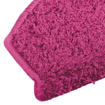 vidaXL Αυτοκόλλητα Ματ Σκαλοπατιών 15 τμχ. 80 x 24,5 x 3,5 εκ. Ροζ