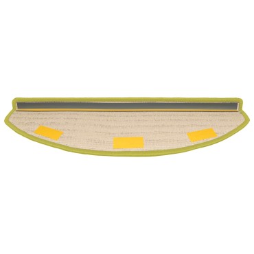 vidaXL Αυτοκόλλητα Ματ Σκαλοπατιών 15 τμχ. 80 x 24,5 x 3,5 εκ. Πράσινο