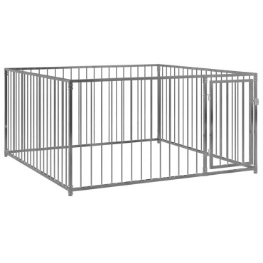 vidaXL Κλουβί Σκύλου Εξωτερικού Χώρου 200 x 200 x 100 εκ.