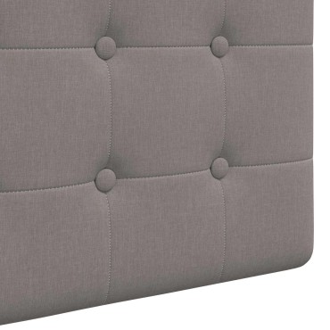 vidaXL Κεφαλάρι κρεβατιού κρεμαστό Taupe Ύφασμα 130x55x5cm 1 τεμ.