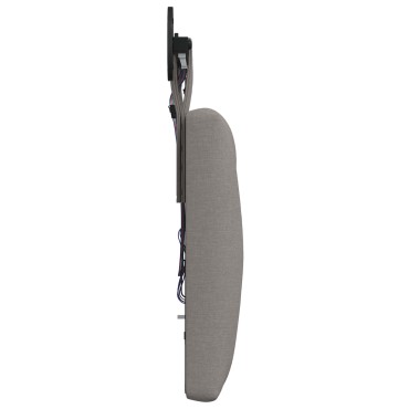 vidaXL Κεφαλάρι κρεβατιού κρεμαστό Taupe Ύφασμα 130x55x7cm 1 τεμ.