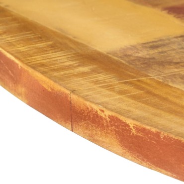 vidaXL Τραπεζαρία Στρογγυλή 175x75cm από Μασίφ Ανακυκλωμένο Ξύλο 1 τεμ.