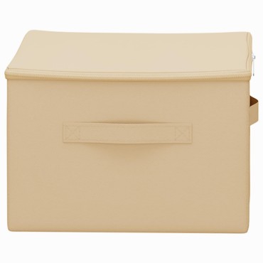 vidaXL Κουτί αποθήκευσης Ύφασμα (μη υφασμένο 43 x 34 x 23 εκ. 33,6 L