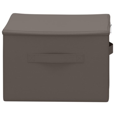 vidaXL Κουτί αποθήκευσης Ύφασμα (μη υφασμένο 43 x 34 x 23 εκ. 33,6 L