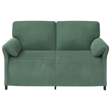 vidaXL Καναπές 2 ατόμων Θαλασσί 158x83x95cm Βελούδο