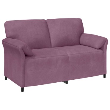 vidaXL Καναπές 2 ατόμων Μοβ 158x83x95cm Βελούδο