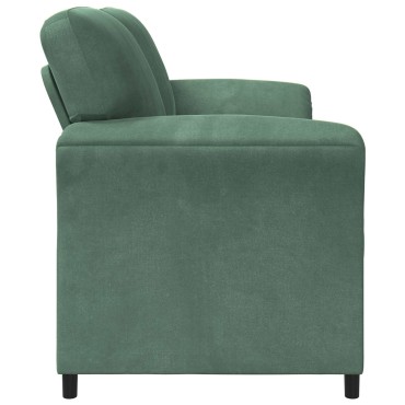vidaXL 3-Θέσιος καναπές Θαλασσί 198x83x95cm Βελούδο
