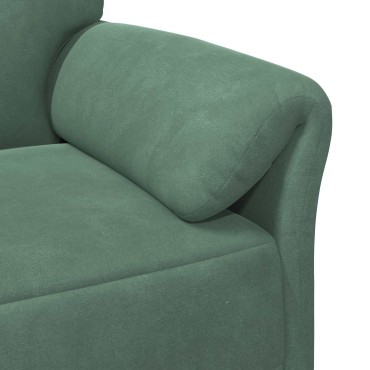 vidaXL 3-Θέσιος καναπές Θαλασσί 198x83x95cm Βελούδο