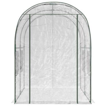 vidaXL Θερμοκήπιο με σκελετό 160 x 200 x 192,5 εκ. PVC Διαφανές
