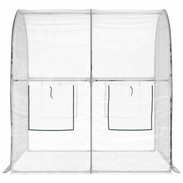 vidaXL Θερμοκήπιο με σκελετό 160 x 200 x 192,5 εκ. PVC Διαφανές