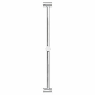 vidaXL Βάση Κεφαλής Ντους Χρωμέ 70 cm Ανοξείδωτο Ατσάλι
