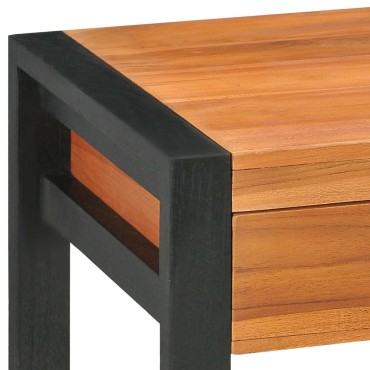 vidaXL Γραφείο με 2 Συρτάρια 100x40x75cm Ανακυκλωμένο Ξύλο Teak 1 τεμ.