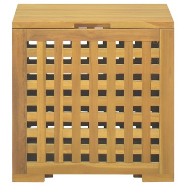 vidaXL Μπαούλο για Σχοινιά 40x40x40cm από Μασίφ Ξύλο Teak 1 τεμ.