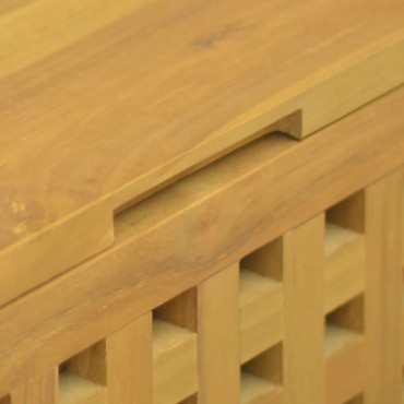 vidaXL Μπαούλο για Σχοινιά 40x40x40cm από Μασίφ Ξύλο Teak 1 τεμ.