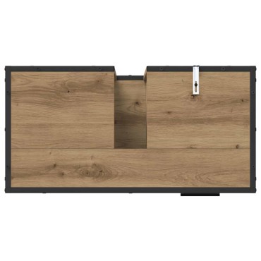 vidaXL Σετ Επίπλων Μπάνιου 3 τεμ. Artisan Oak Επεξεργασμένο Ξύλο