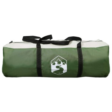 vidaXL Σκηνή τούνελ Πράσινο 361 x 235 x 147 εκ