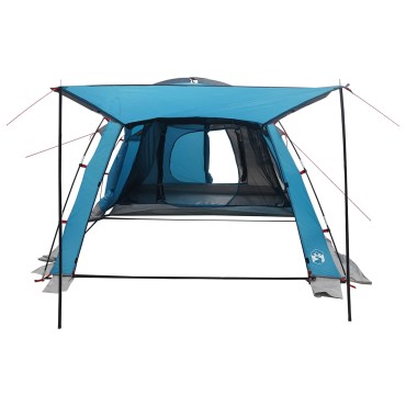 vidaXL Σκηνή τούνελ Μπλε 361 x 235 x 147 εκ