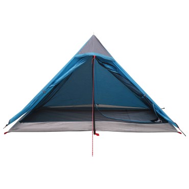 vidaXL Κατασκήνωση για Πεζοπορία Μπλε 222 x 85 x 125 εκ