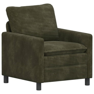 vidaXL Καναπές Πράσινο 76x81x87,5cm Πολυεστέρας