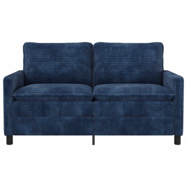 vidaXL Καναπές Σκούρο μπλε 156x81x87,5cm Πολυεστέρας
