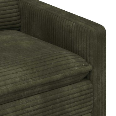 vidaXL Καναπές Πράσινο 156x81x87,5cm Πολυεστέρας