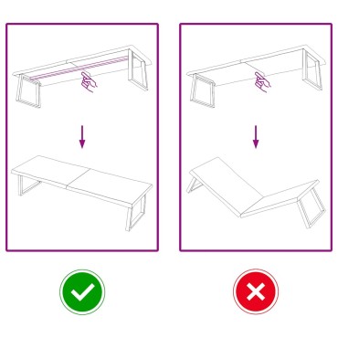 vidaXL Επιφ Τραπεζιού Αν Καφέ 180x50x(2-4)cm Ακατέργ. Μασίφ Ξύλο Δρυός 1 τεμ.