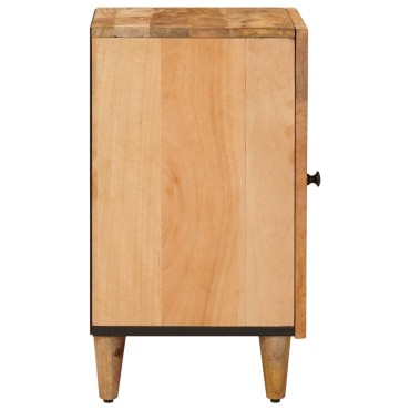 vidaXL Ντουλάπι Μπάνιου Καφέ 38x33,5x58cm Στερεό ξύλο μάνγκο