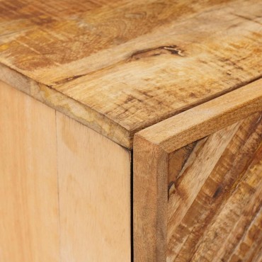 vidaXL Ντουλάπι Μπάνιου Καφέ 38x33,5x58cm Στερεό ξύλο μάνγκο