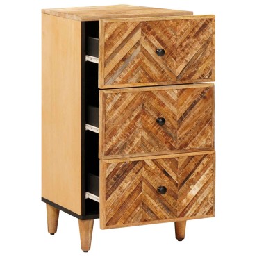 vidaXL Ντουλάπες Αποθήκευσης Καφέ 40x33,5x75cm Στερεό ξύλο μάνγκο