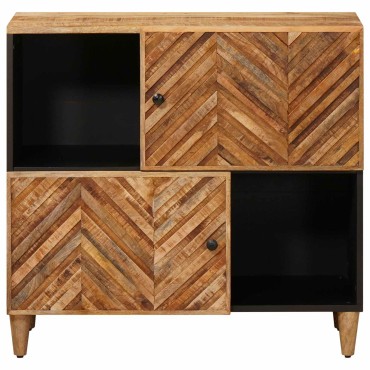 vidaXL Ντουλάπες Αποθήκευσης Καφέ 80x33,5x75cm Στερεό ξύλο μάνγκο