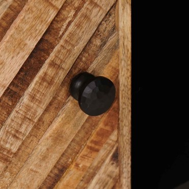 vidaXL Ντουλάπες Αποθήκευσης Καφέ 80x33,5x75cm Στερεό ξύλο μάνγκο