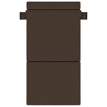 vidaXL Κρεβάτι Καναπέ Αναδιπλούμενο Taupe 70x72x60cm Ύφασμα