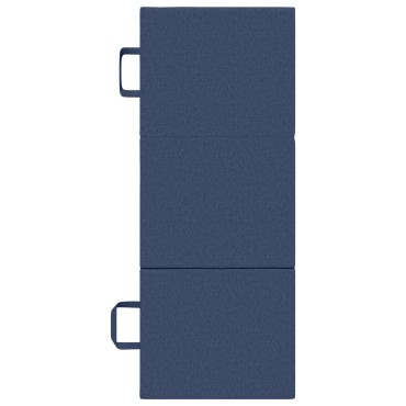 vidaXL Κρεβάτι Καναπέ Αναδιπλούμενο 75x63x45cm Μπλε