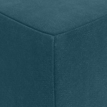 vidaXL Κρεβάτι Καναπέ Αναδιπλούμενο 75x63x45cm Μπλε