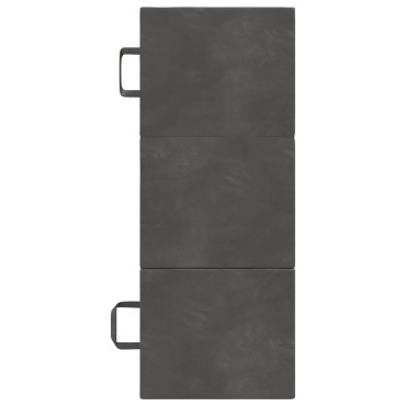 vidaXL Κρεβάτι Καναπέ Αναδιπλούμενο 75x63x45cm Σκούρο Γκρι