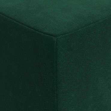 vidaXL Κρεβάτι Καναπέ Αναδιπλούμενο 75x63x45cm Σκούρο Πράσινο