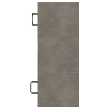 vidaXL Κρεβάτι Καναπέ Αναδιπλούμενο 90x63x45cm Ανοιχτό γκρι