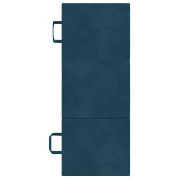vidaXL Κρεβάτι Καναπέ Αναδιπλούμενο 75x67x45cm Μπλε