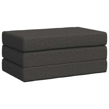 vidaXL Κρεβάτι Καναπέ Αναδιπλούμενο 80x67x45cm Σκούρο Γκρι