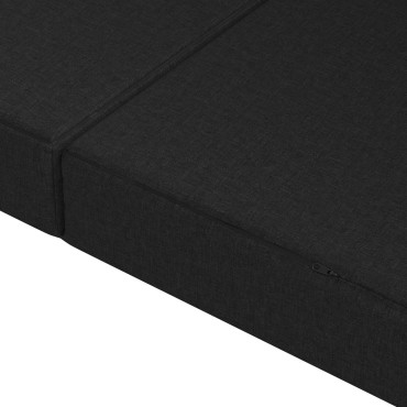 vidaXL Κρεβάτι Καναπέ Αναδιπλούμενο 80x67x45cm Μαύρο
