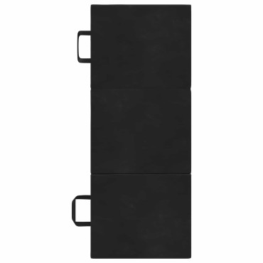 vidaXL Κρεβάτι Καναπέ Αναδιπλούμενο 90x67x45cm Μαύρο