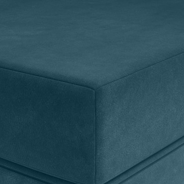 vidaXL Κρεβάτι Καναπέ Αναδιπλούμενο 100x67x45cm Μπλε