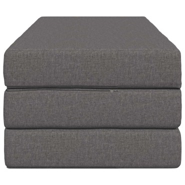 vidaXL Κρεβάτι Καναπέ Αναδιπλούμενο 120x67x45cm Ανοιχτό γκρι