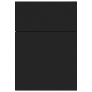 vidaXL Κρεβάτι Καναπέ Αναδιπλούμενο 120x67x45cm Μαύρο