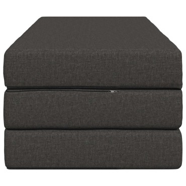 vidaXL Κρεβάτι Καναπέ Αναδιπλούμενο 140x67x45cm Σκούρο Γκρι