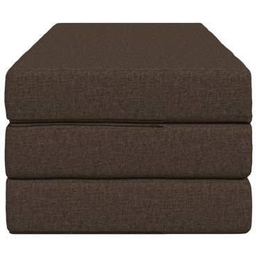vidaXL Κρεβάτι Καναπέ Αναδιπλούμενο 140x67x45cm Taupe